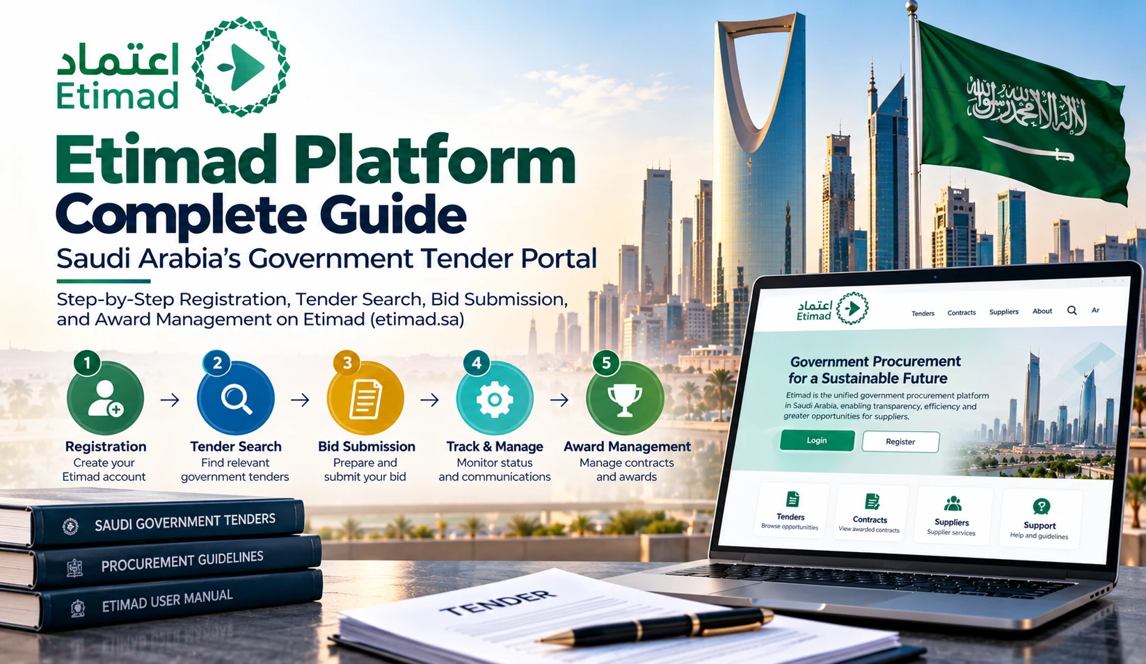 Etimad Platform Complete Guide: Saudi Arabia's Government Tender Portal