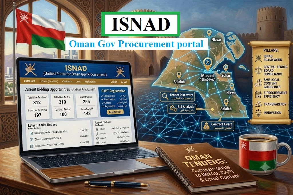 Online Isnad Platform Complete Guide: Registration, Tender Search & Bid Submission in Oman