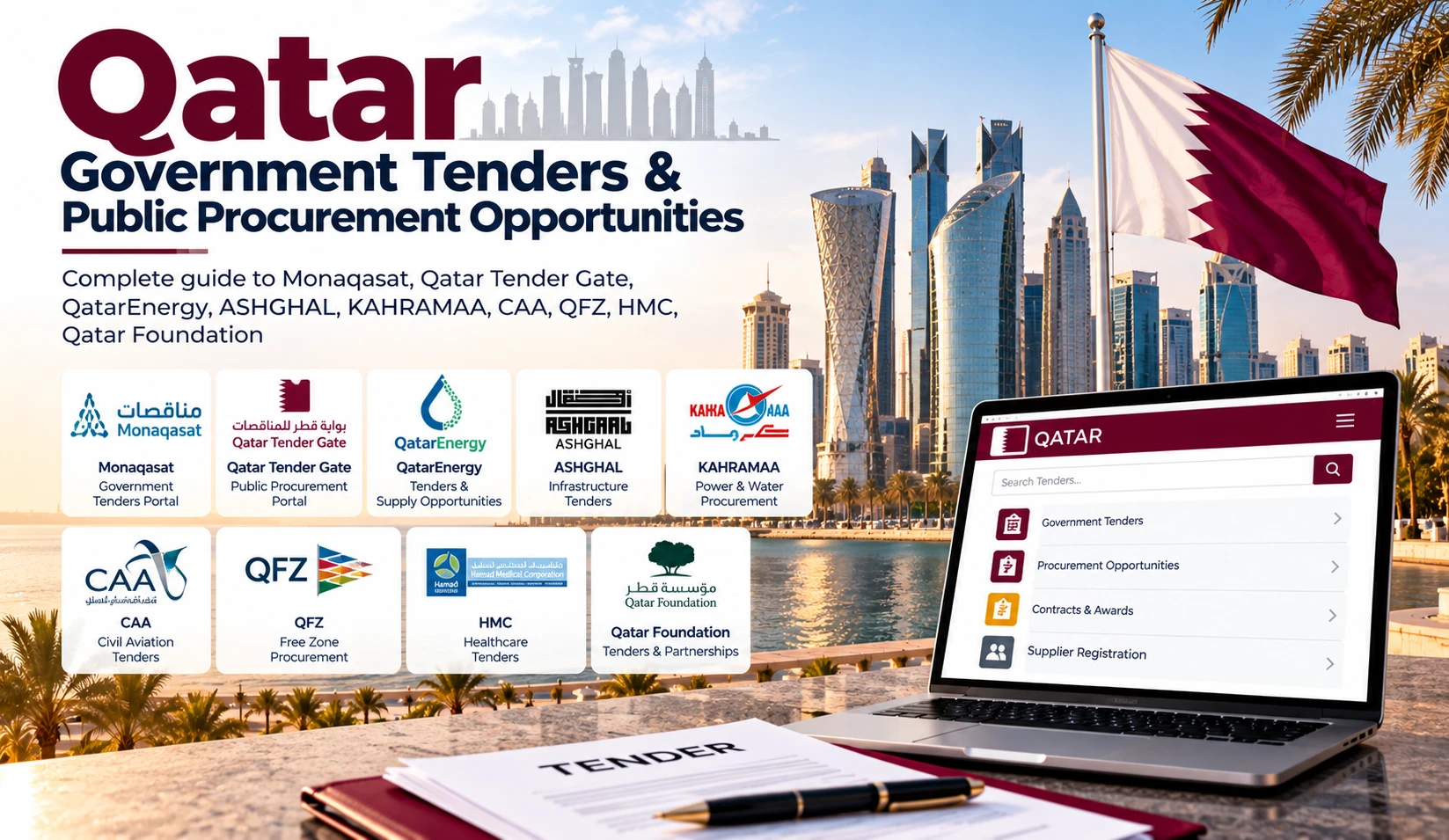 Qatar Tenders: Where to Find Government & Public Procurement Opportunities