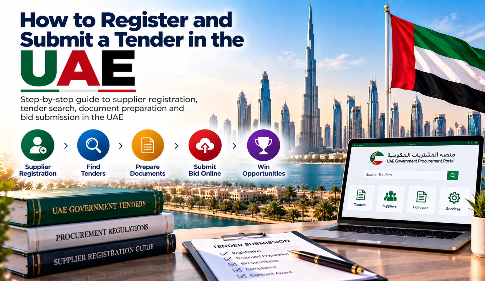 How to Register and Submit a Tender in the UAE