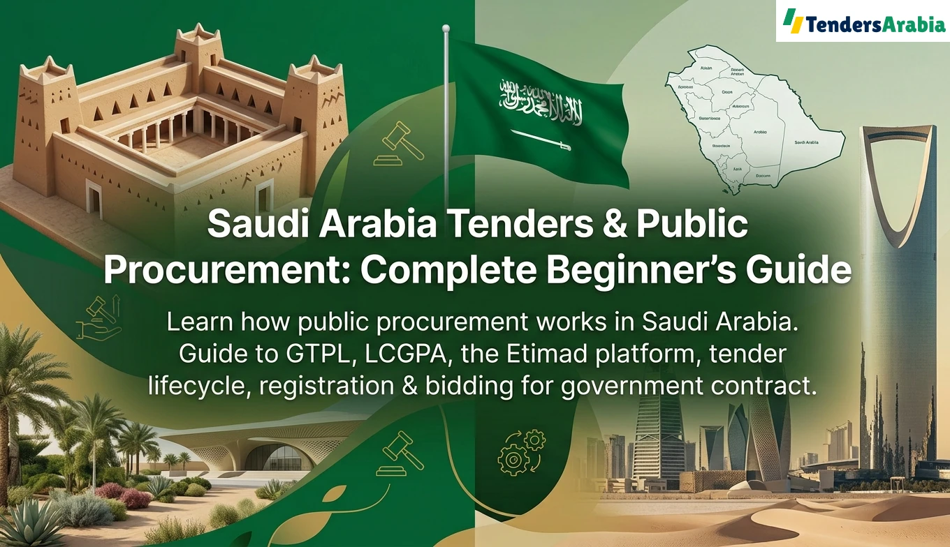 Saudi Arabia Public Procurement: Beginner's Guide